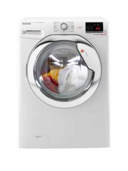 Hoover Dynamic Next One Touch Dxoc 69C3 9Kg Load, 1600 Spin Washing Machine - White